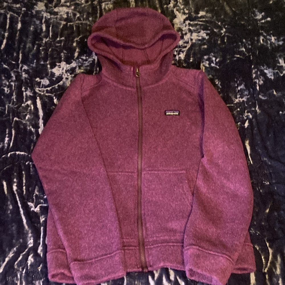 GUC Patagonia Youth Size XL Hooded Better Sweater